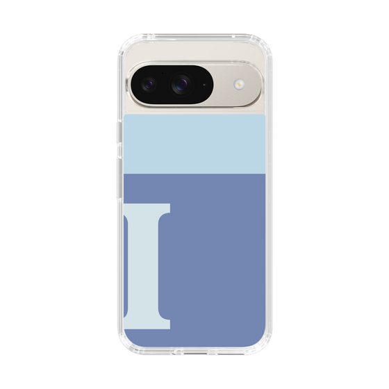Slim Protection Case［ Original - initial two tone - I blue ］