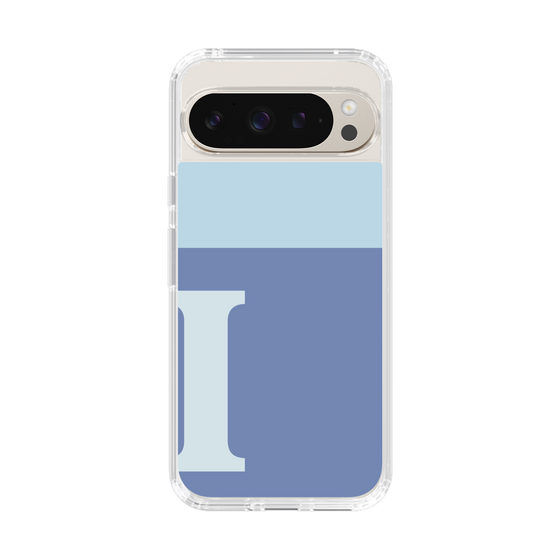 Slim Protection Case［ Original - initial two tone - I blue ］