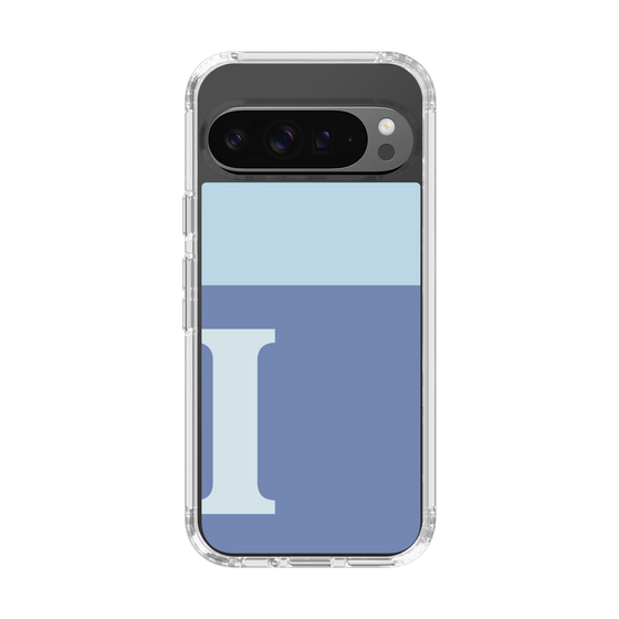 Slim Protection Case［ Original - initial two tone - I blue ］