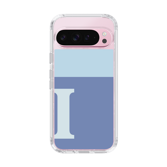 Slim Protection Case［ Original - initial two tone - I blue ］