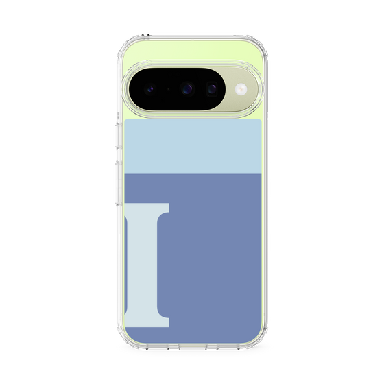 Slim Protection Case［ Original - initial two tone - I blue ］