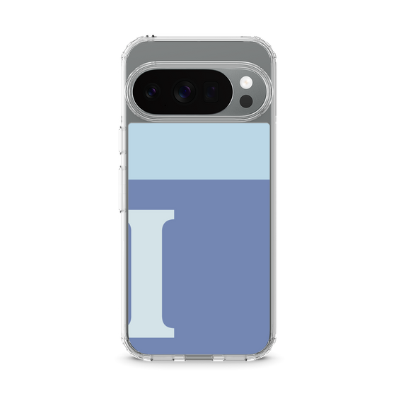 Slim Protection Case［ Original - initial two tone - I blue ］