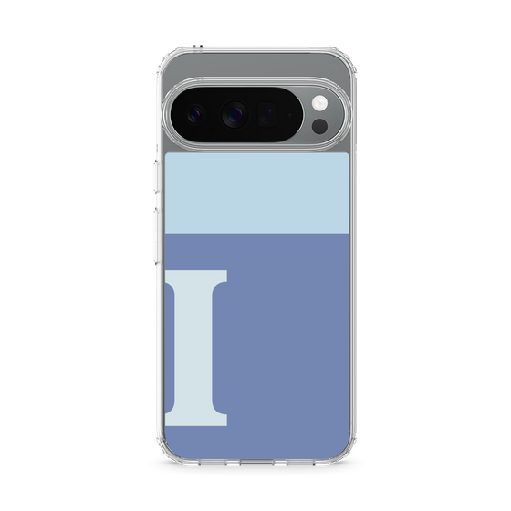 Slim Protection Case［ Original - initial two tone - I blue ］