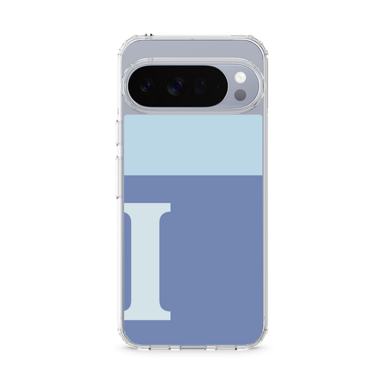 Slim Protection Case［ Original - initial two tone - I blue ］
