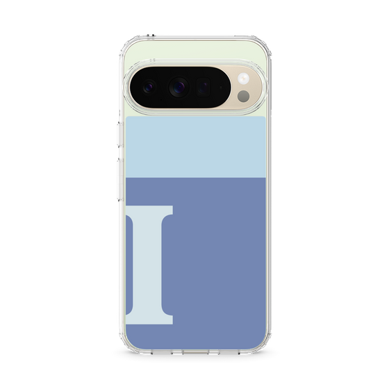 Slim Protection Case［ Original - initial two tone - I blue ］
