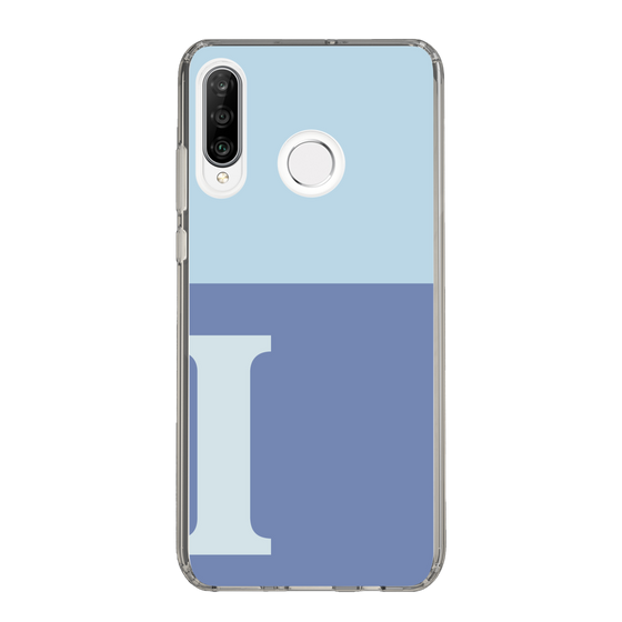 Slim Protection Case［ Original - initial two tone - I blue ］