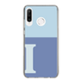 Slim Protection Case［ Original - initial two tone - I blue ］