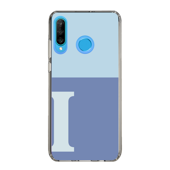 Slim Protection Case［ Original - initial two tone - I blue ］