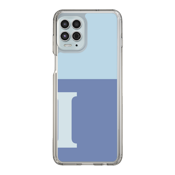 Slim Protection Case［ Original - initial two tone - I blue ］