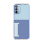 Slim Protection Case［ Original - initial two tone - I blue ］