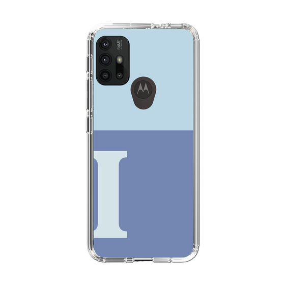 Slim Protection Case［ Original - initial two tone - I blue ］