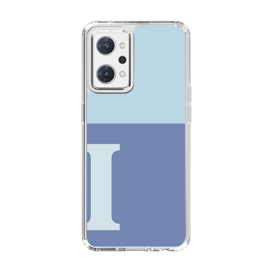 Slim Protection Case［ Original - initial two tone - I blue ］