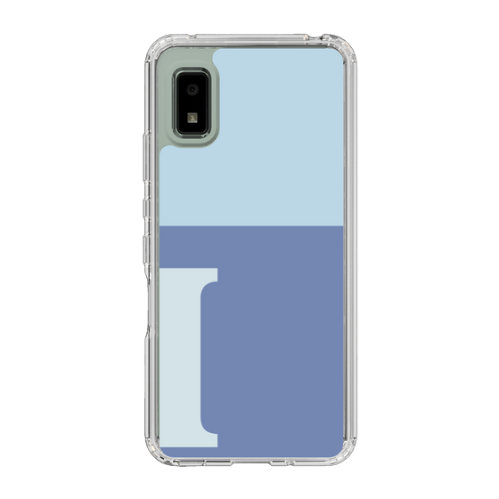 Slim Protection Case［ Original - initial two tone - I blue ］