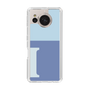 Slim Protection Case［ Original - initial two tone - I blue ］