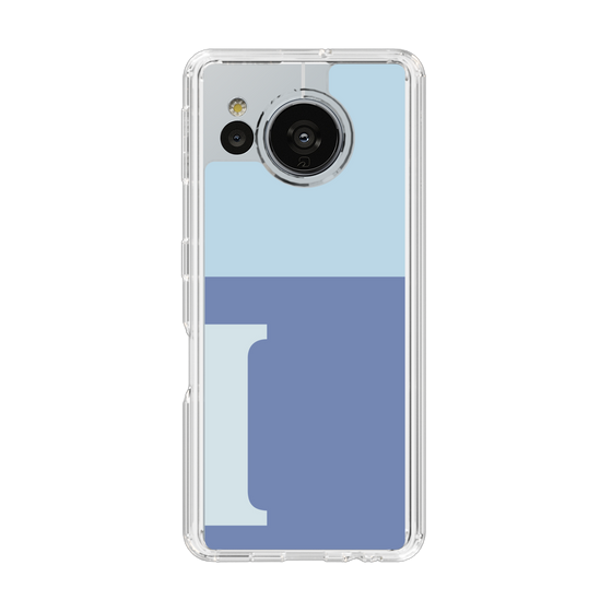 Slim Protection Case［ Original - initial two tone - I blue ］