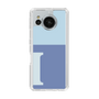 Slim Protection Case［ Original - initial two tone - I blue ］