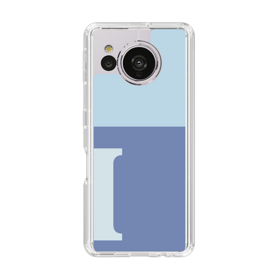 Slim Protection Case［ Original - initial two tone - I blue ］