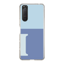 Slim Protection Case［ Original - initial two tone - I blue ］