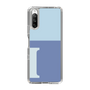 Slim Protection Case［ Original - initial two tone - I blue ］