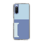 Slim Protection Case［ Original - initial two tone - I blue ］