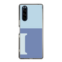 Slim Protection Case［ Original - initial two tone - I blue ］