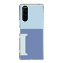 Slim Protection Case［ Original - initial two tone - I blue ］
