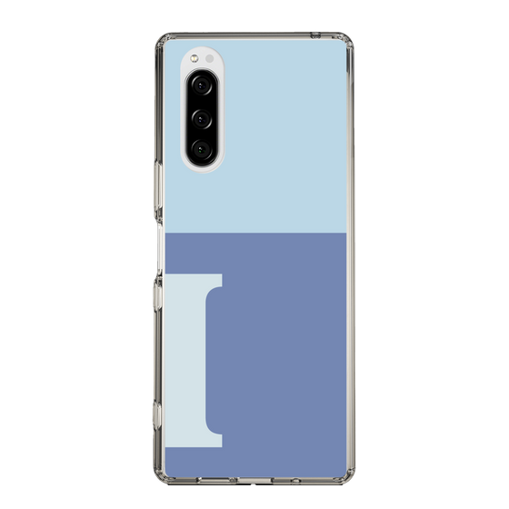 Slim Protection Case［ Original - initial two tone - I blue ］