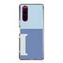 Slim Protection Case［ Original - initial two tone - I blue ］