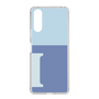 Slim Protection Case［ Original - initial two tone - I blue ］