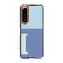 Slim Protection Case［ Original - initial two tone - I blue ］