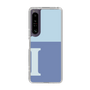 Slim Protection Case［ Original - initial two tone - I blue ］