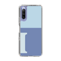 Slim Protection Case［ Original - initial two tone - I blue ］