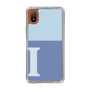 Slim Protection Case［ Original - initial two tone - I blue ］