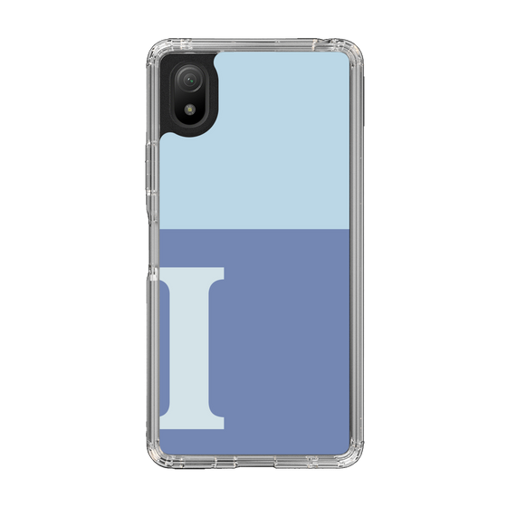 Slim Protection Case［ Original - initial two tone - I blue ］