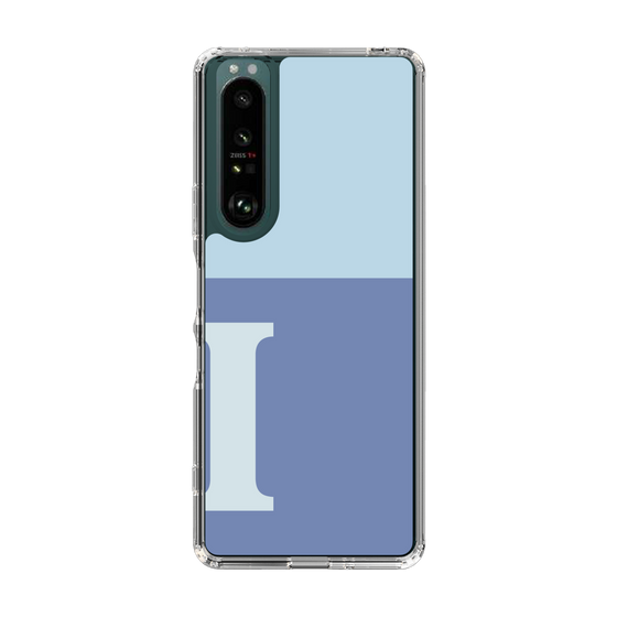 Slim Protection Case［ Original - initial two tone - I blue ］