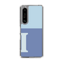 Slim Protection Case［ Original - initial two tone - I blue ］