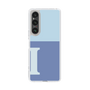 Slim Protection Case［ Original - initial two tone - I blue ］
