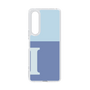 Slim Protection Case［ Original - initial two tone - I blue ］
