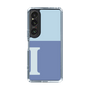 Slim Protection Case［ Original - initial two tone - I blue ］