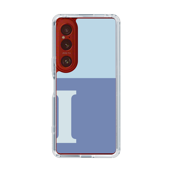 Slim Protection Case［ Original - initial two tone - I blue ］