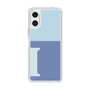 Slim Protection Case［ Original - initial two tone - I blue ］