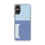 Slim Protection Case［ Original - initial two tone - I blue ］
