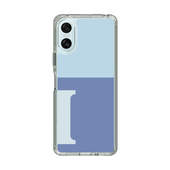Slim Protection Case［ Original - initial two tone - I blue ］