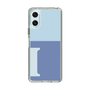 Slim Protection Case［ Original - initial two tone - I blue ］