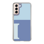 Slim Protection Case［ Original - initial two tone - I blue ］