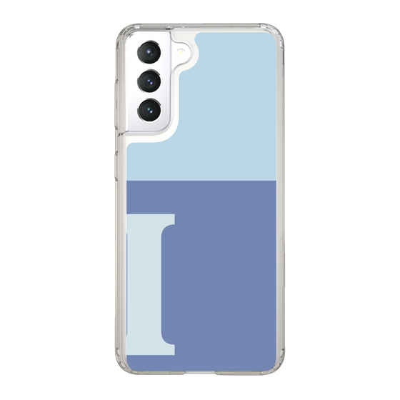 Slim Protection Case［ Original - initial two tone - I blue ］