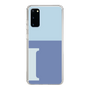 Slim Protection Case［ Original - initial two tone - I blue ］