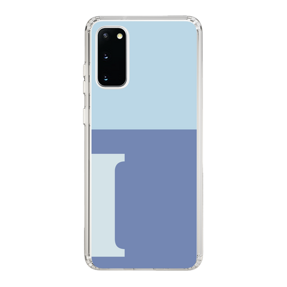 Slim Protection Case［ Original - initial two tone - I blue ］
