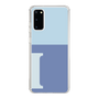 Slim Protection Case［ Original - initial two tone - I blue ］