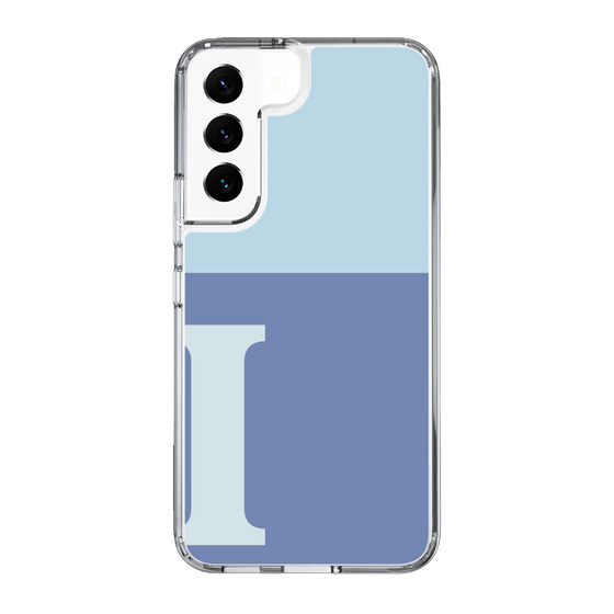 Slim Protection Case［ Original - initial two tone - I blue ］